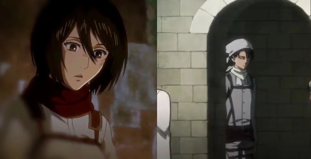 Леви и Микаса Акерманы