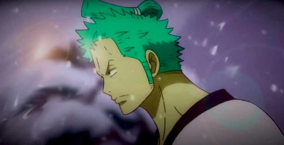 аниме парень с мечами (Ророноа Зоро)