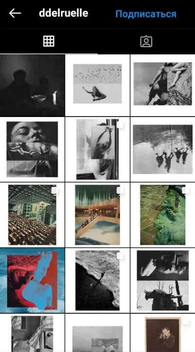 аккаунт David Delruelle в insta