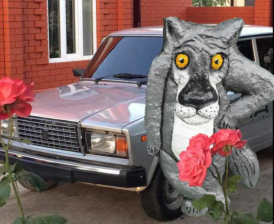 волк в домашних условиях со своей ласточкой